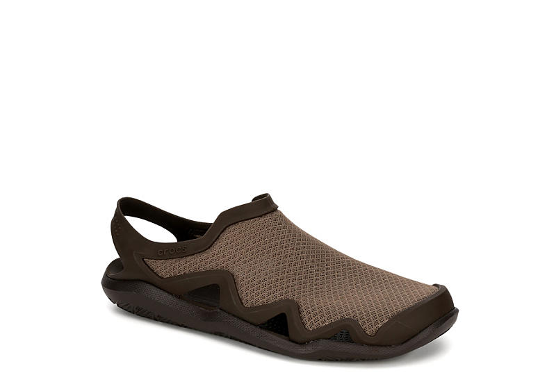Brown Crocs Mens Swiftwater Mesh Sandal | Casual | Rack Room Shoes