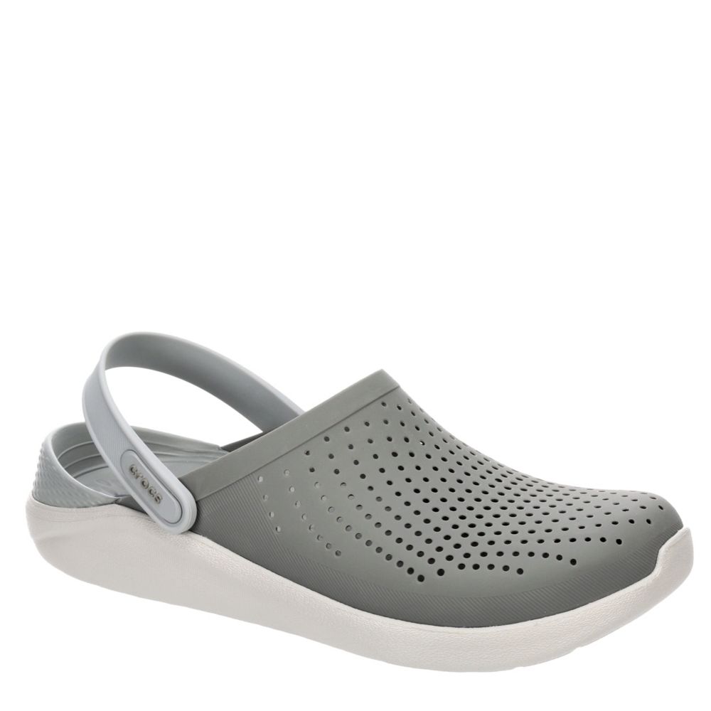 Grey Crocs Mens Literide Clog | Sandals | Rack Room Shoes