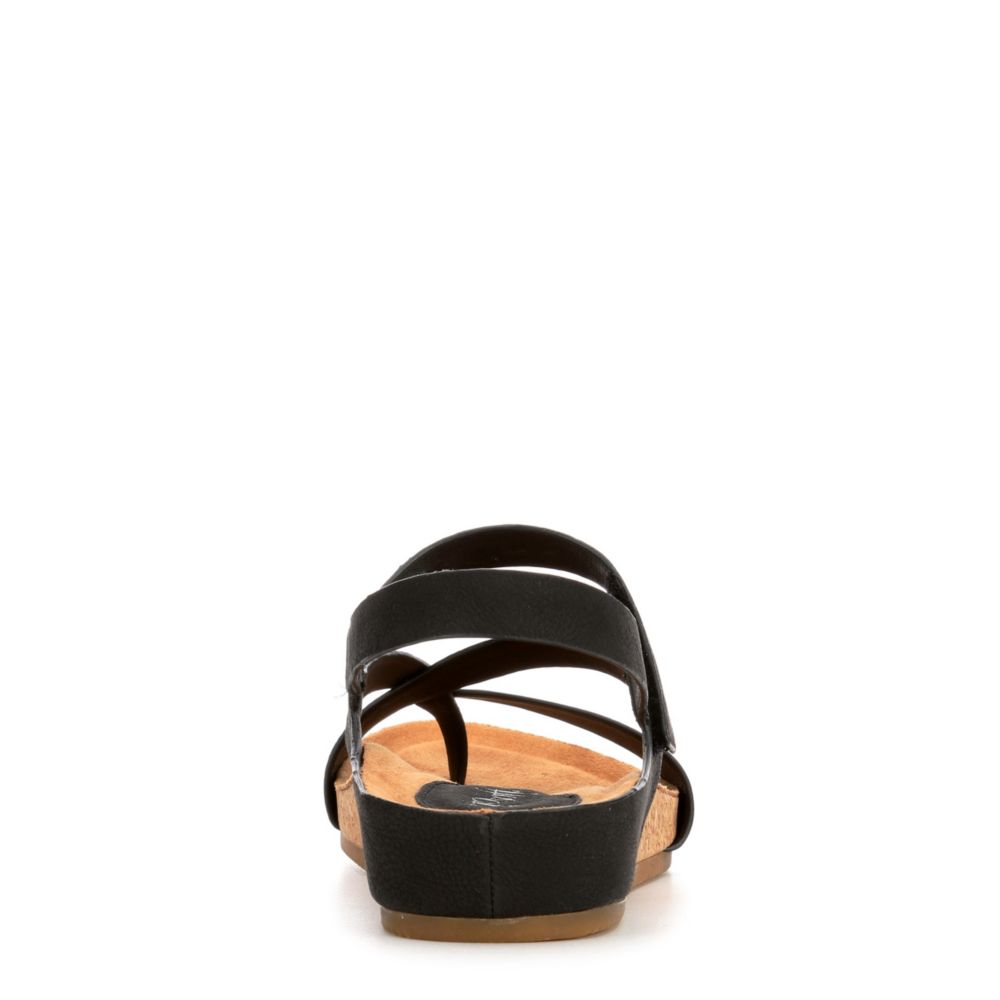 Black Eurosoft Womens Gianetta Sandal | Rack Room Shoes