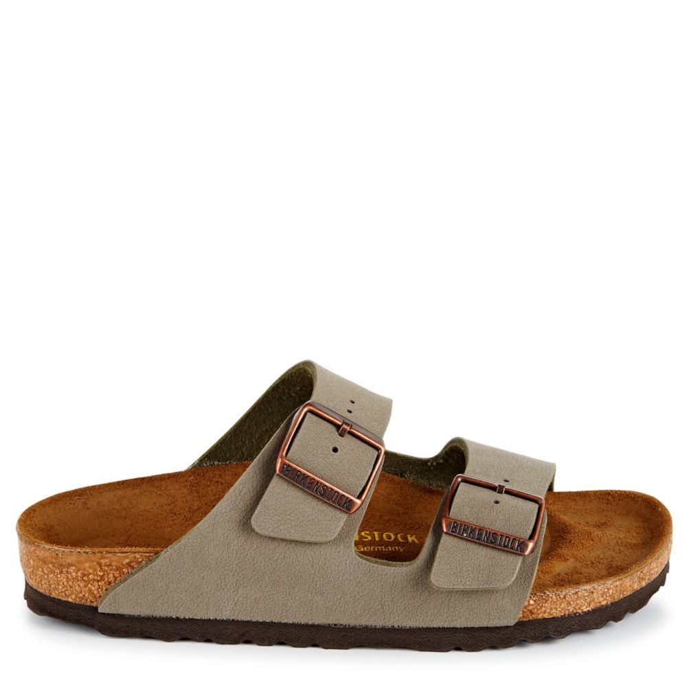 Stone Birkenstock Mens Arizona Footbed Sandal | Sandals | Rack Room Shoes