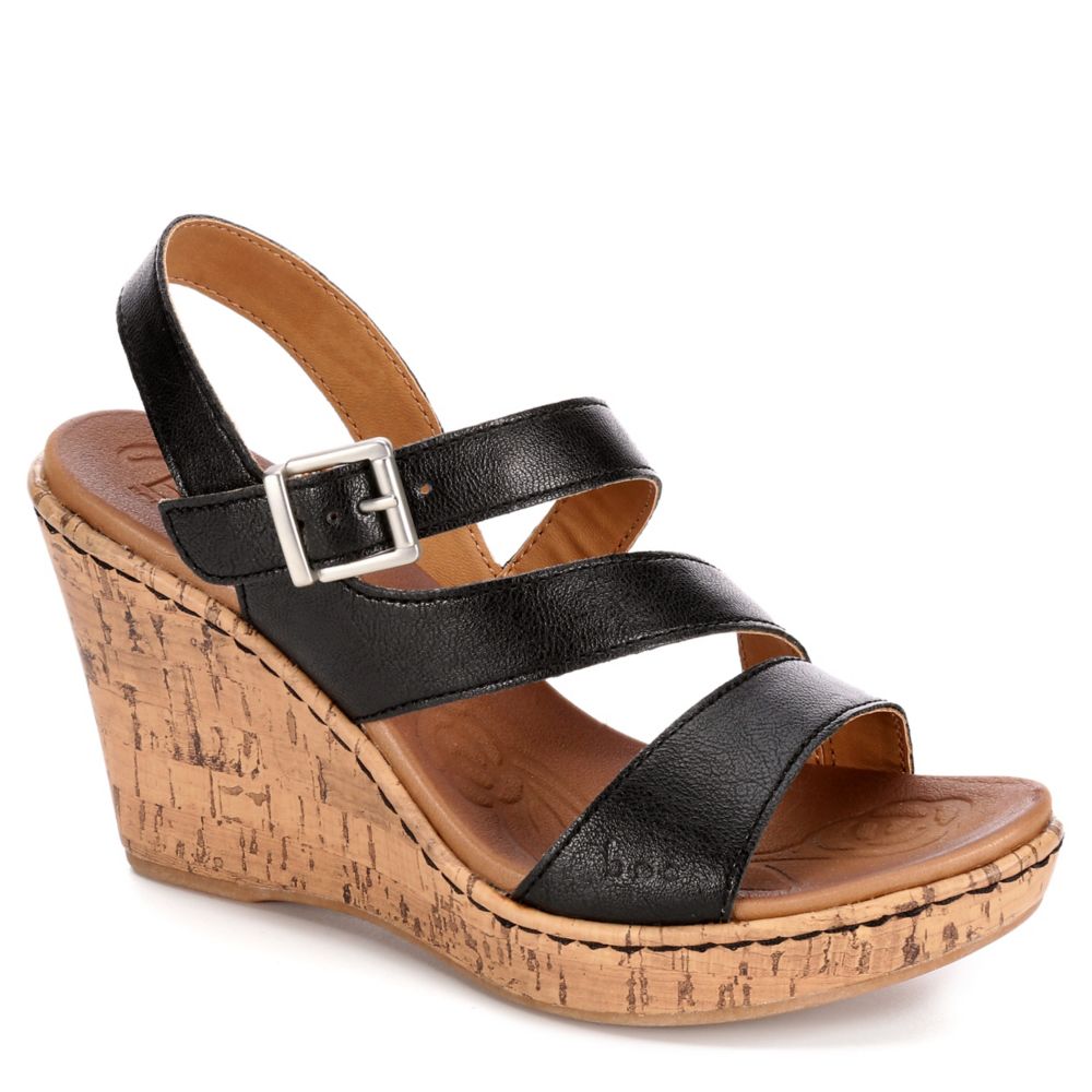 boc searing wedge sandal
