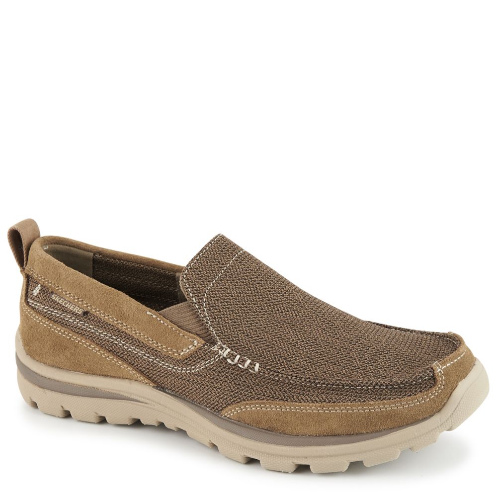 skechers leather boat shoes