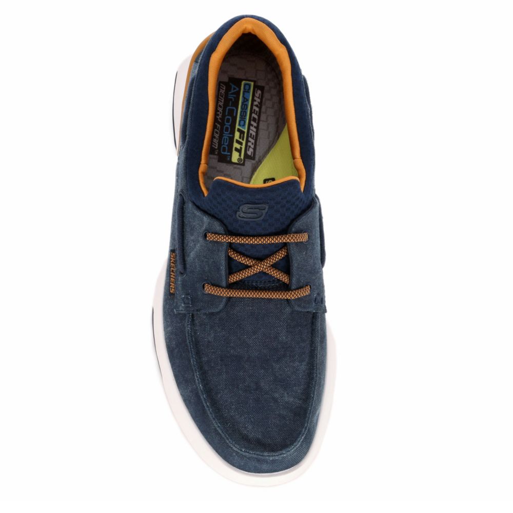 skechers bellinger garmo boat shoe