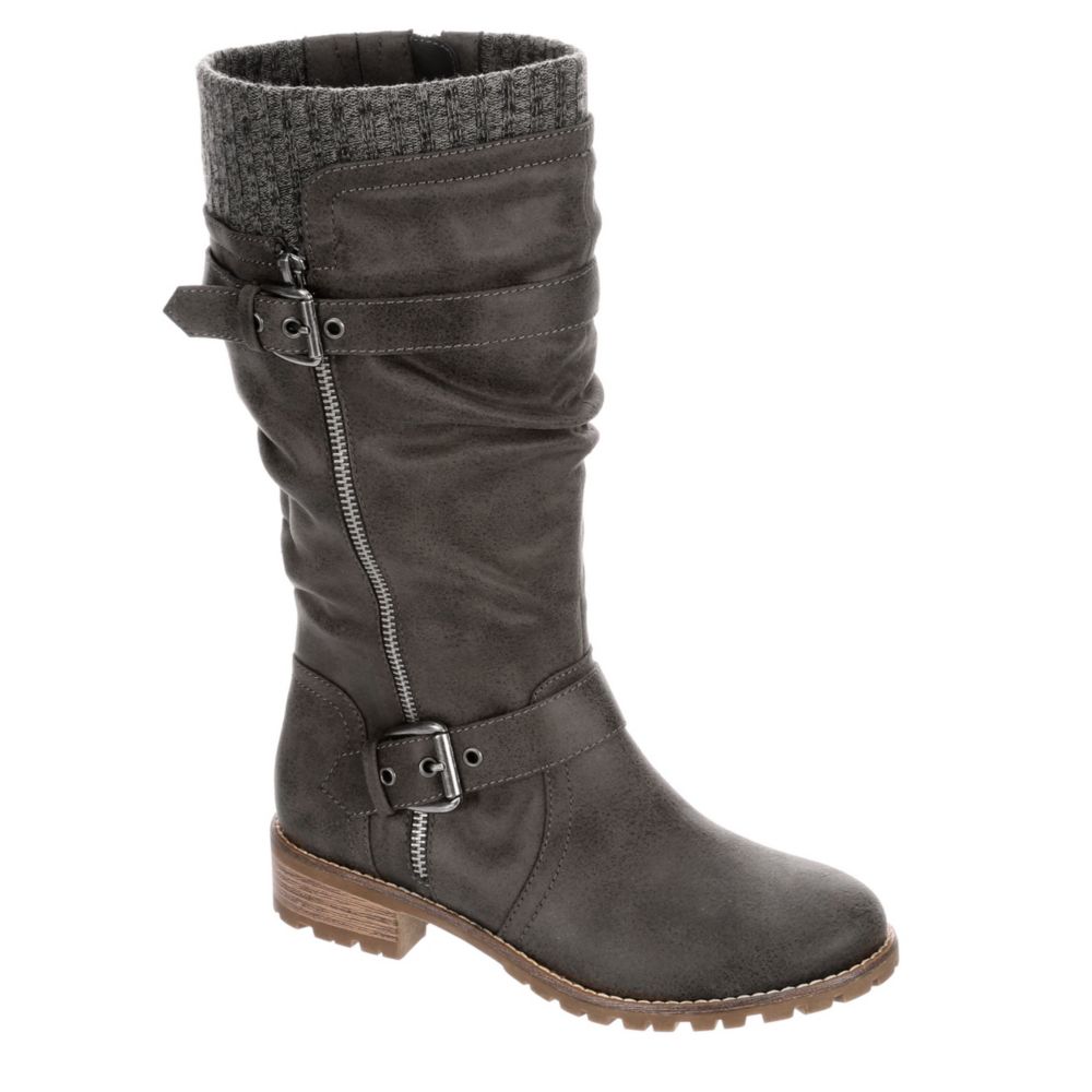 Tall hotsell grey boots