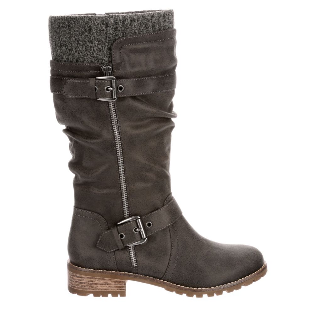 Grey Womens Chelsey Tall Boot | Xappeal | Rack Room Shoes
