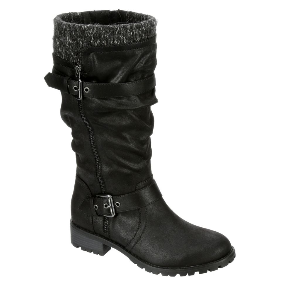 Black Womens Chelsey Tall Boot | Xappeal | Rack Room Shoes
