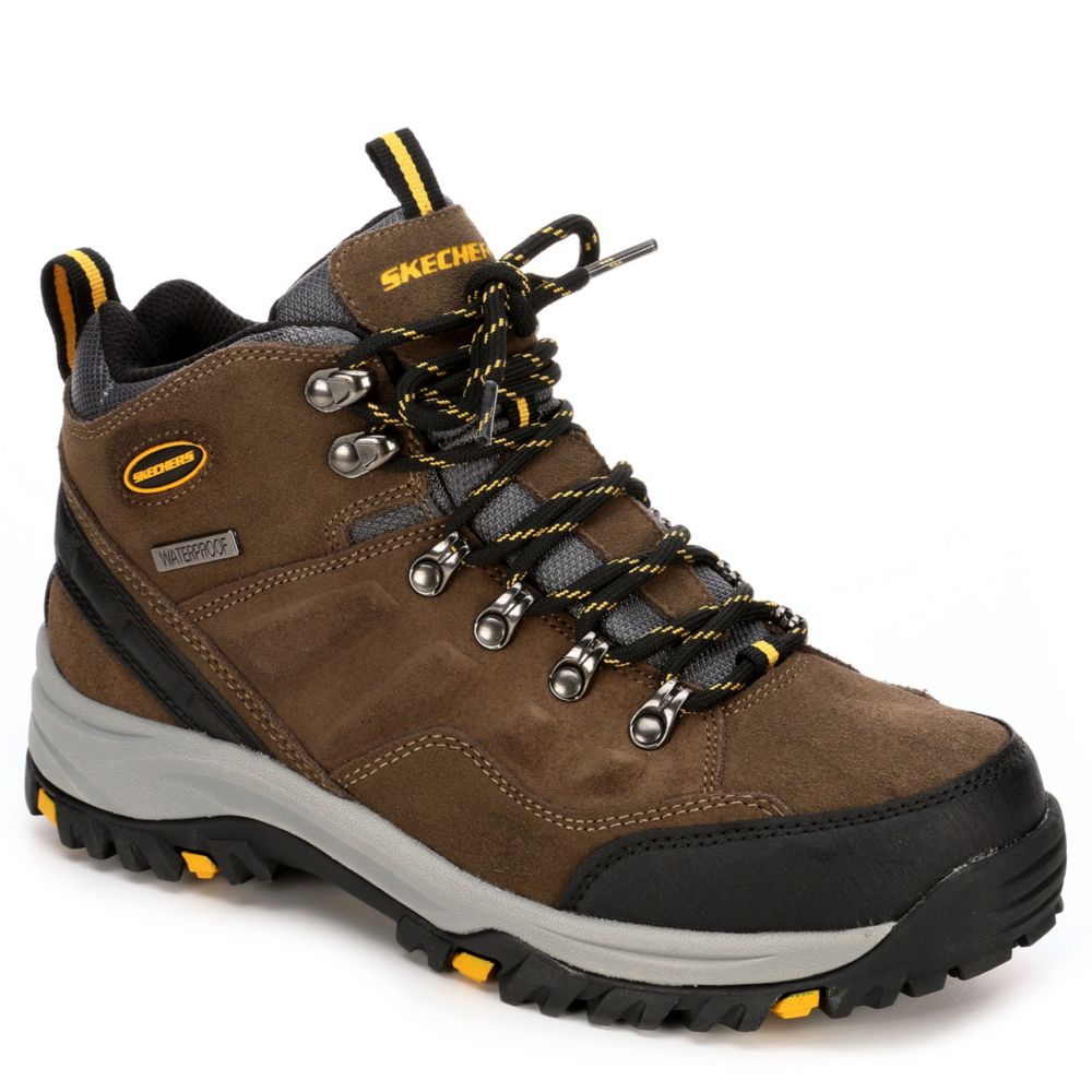 skechers men's steel toe work boots