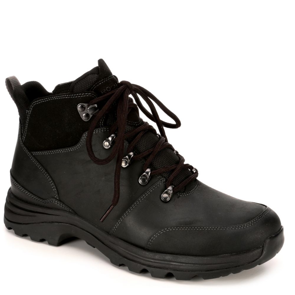 black rockport boots