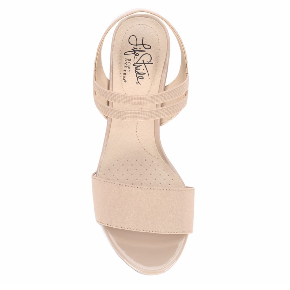 Lifestride yolo wedge on sale sandal