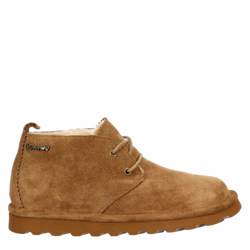 tan boots bearpaw