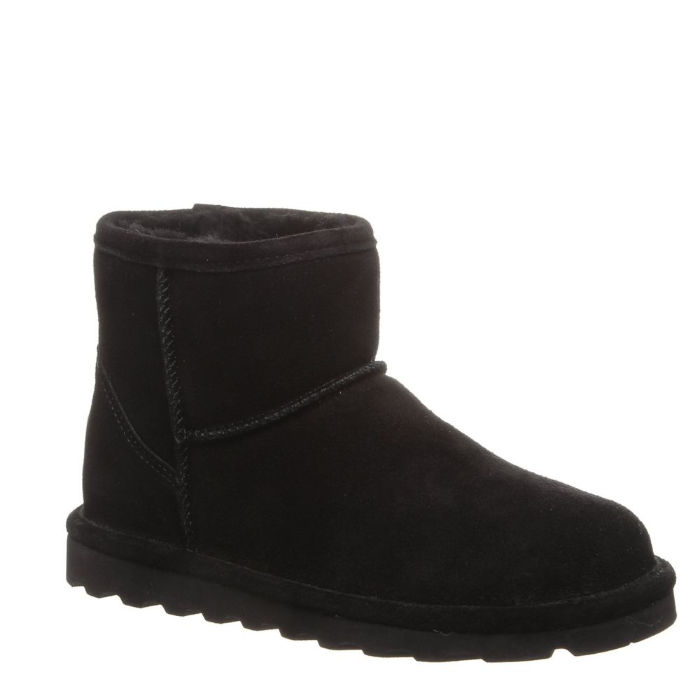 bearpaw boots black womens