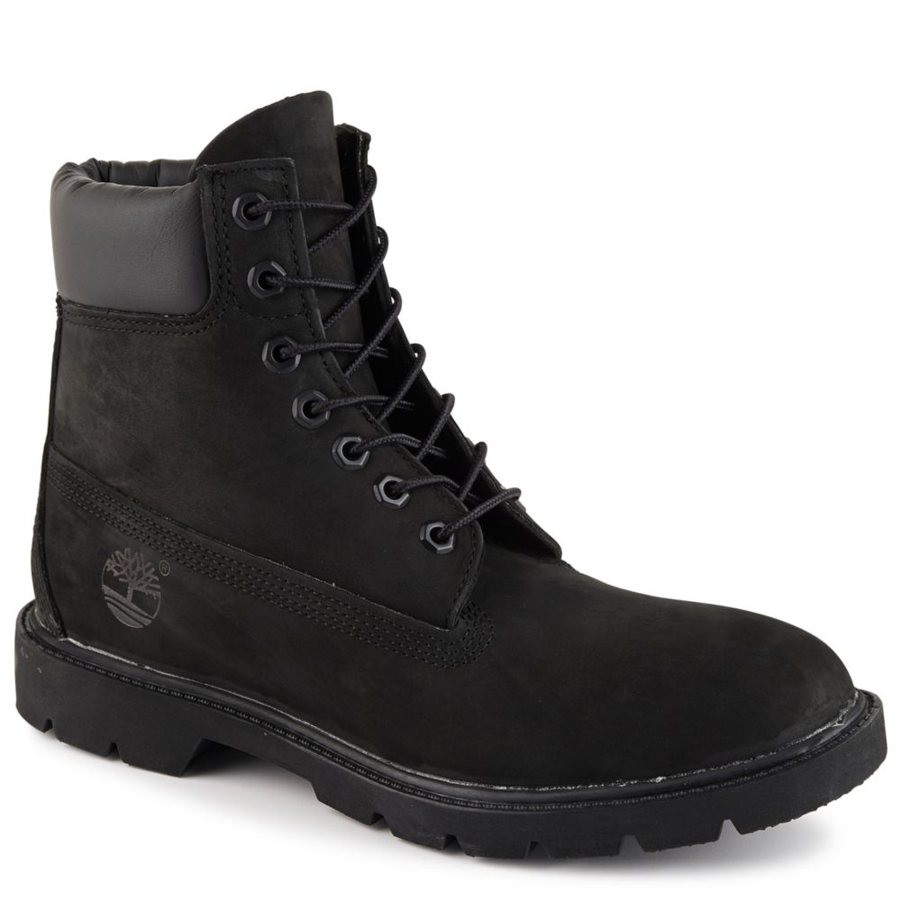 Zuiver ontwerp voor All Black Timberland Padded Collar Men's Boots | Rack Room Shoes