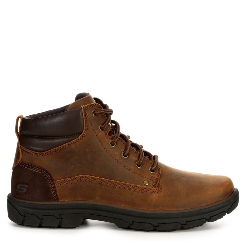 skechers mens brown boots