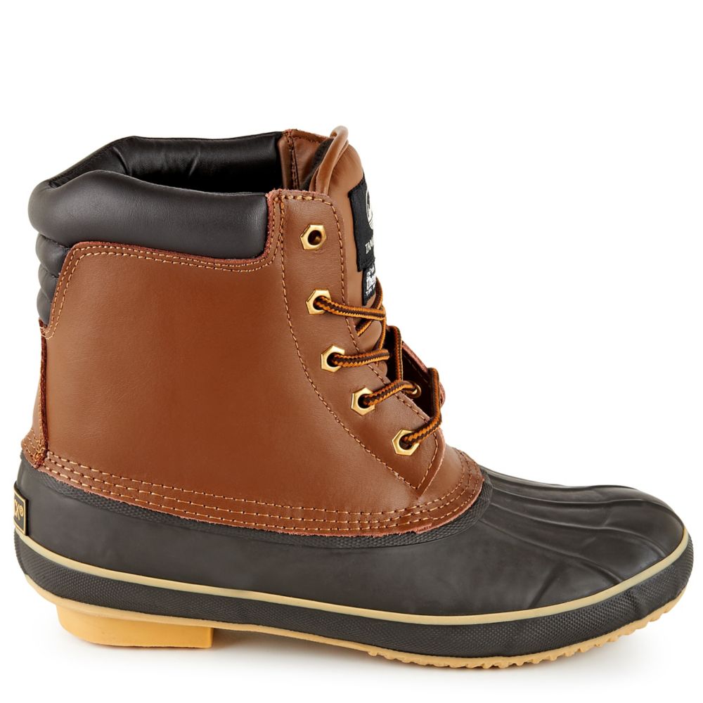 mens duck boots wide width