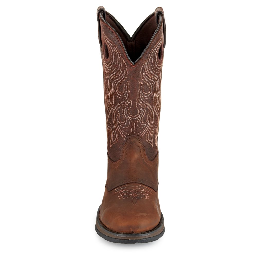 MENS REBEL SADDLE WESTERN BOOT