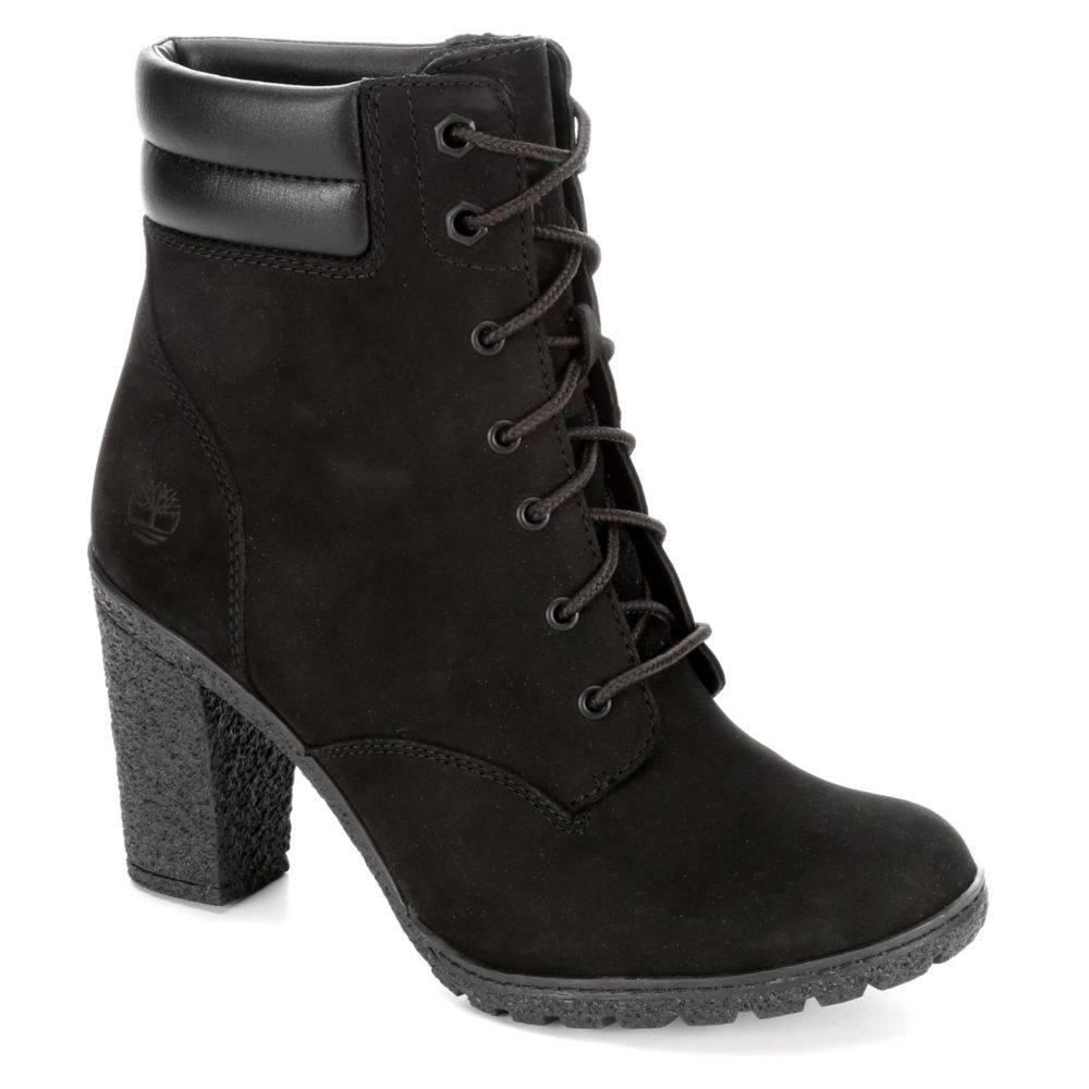 Women's black shop timberland boots sale