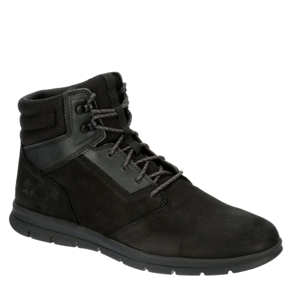 timberland sneaker boots black