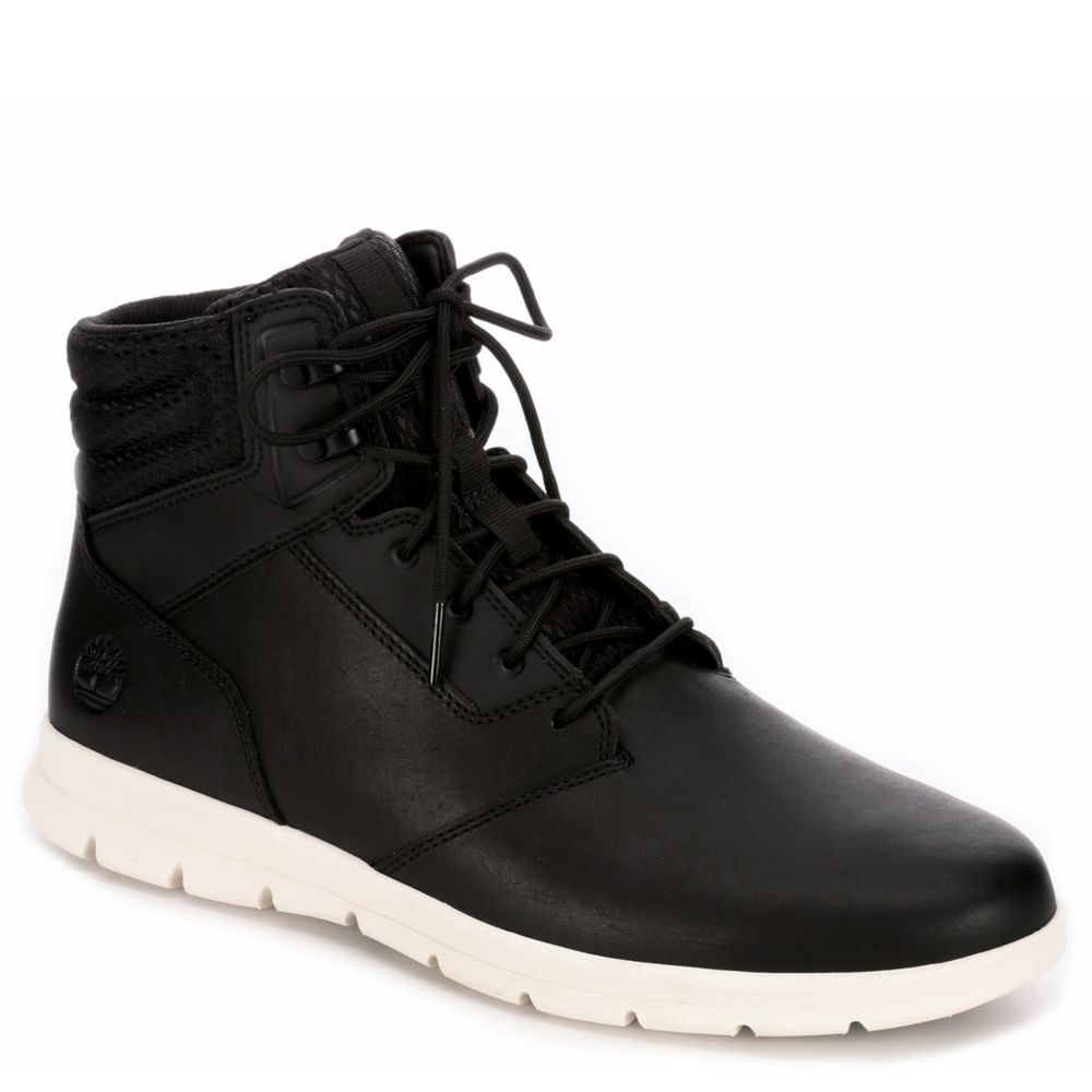 timberland sneaker boots black