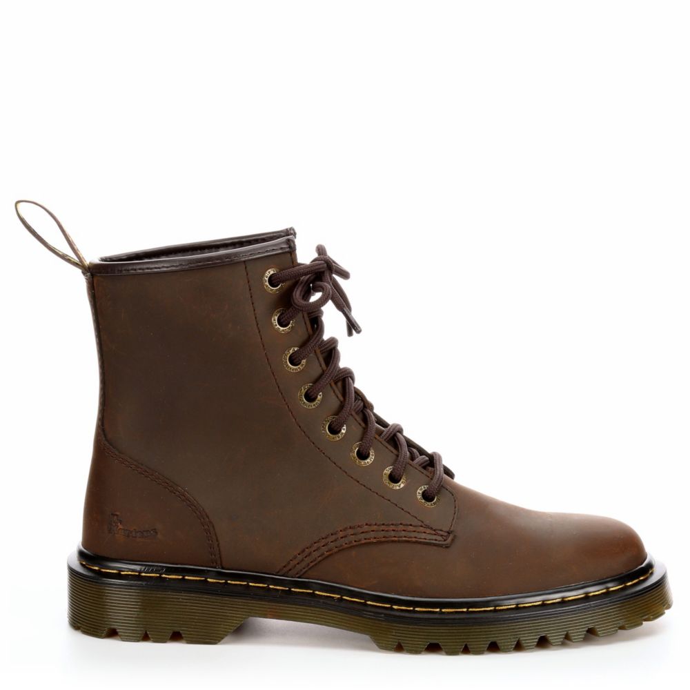 brown mens doc martens