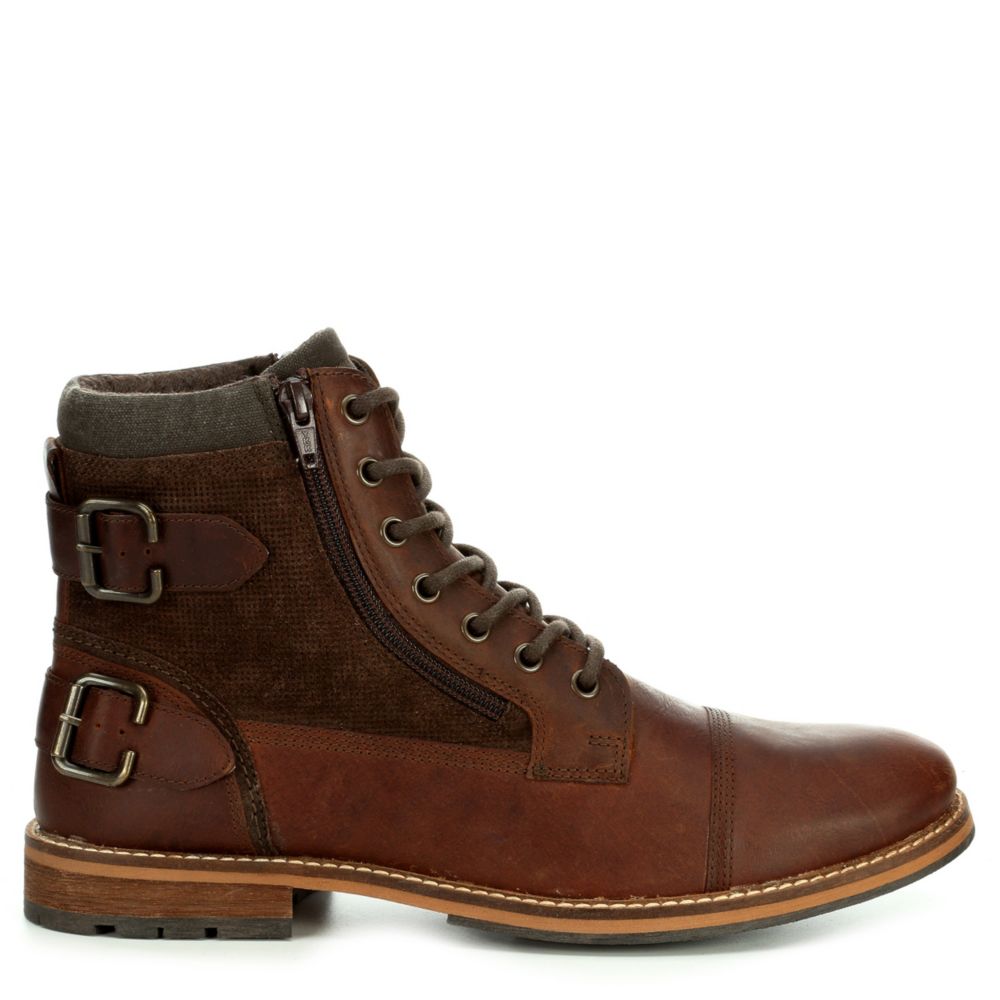 Brown Franco Fortini Mens Dalton Lace-up Boot | Boots | Rack Room Shoes