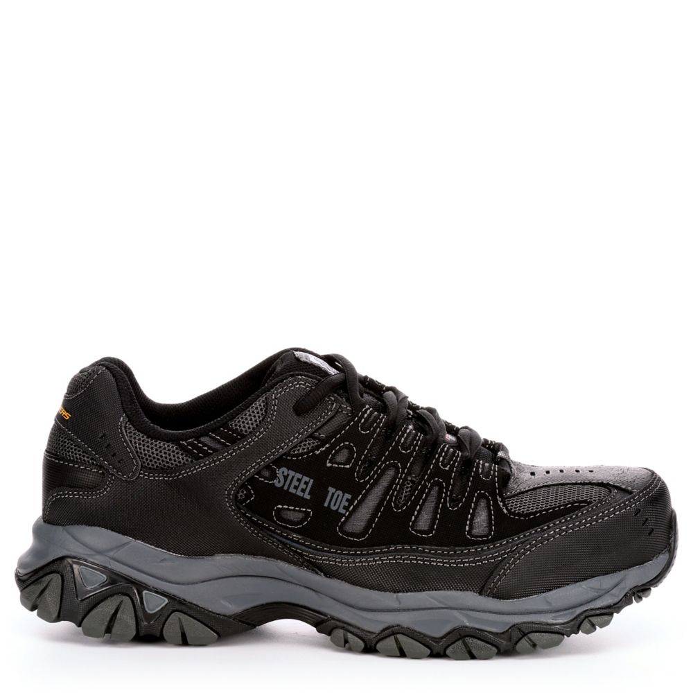 skechers work 77055 cankton athletic steel toe work sneaker