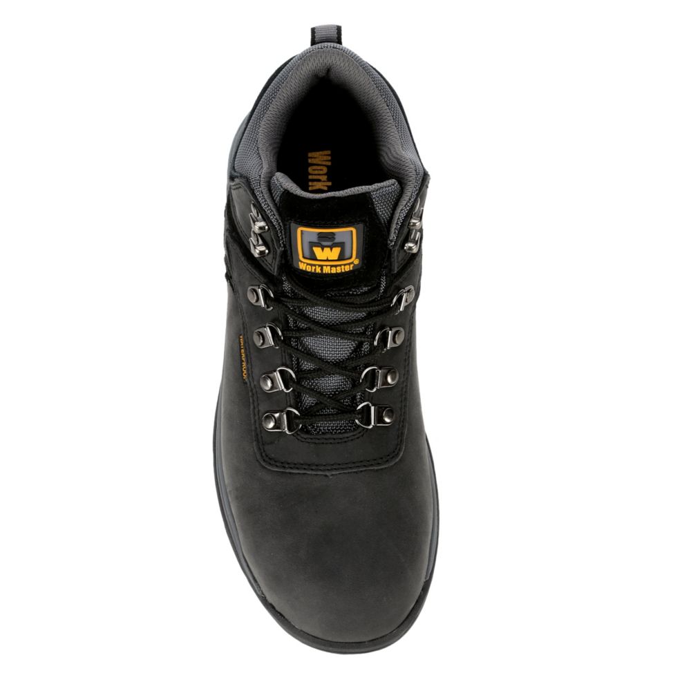 Mens Stanley (S6151S) Secure 6'' Steel Toe Black Boots (W4)