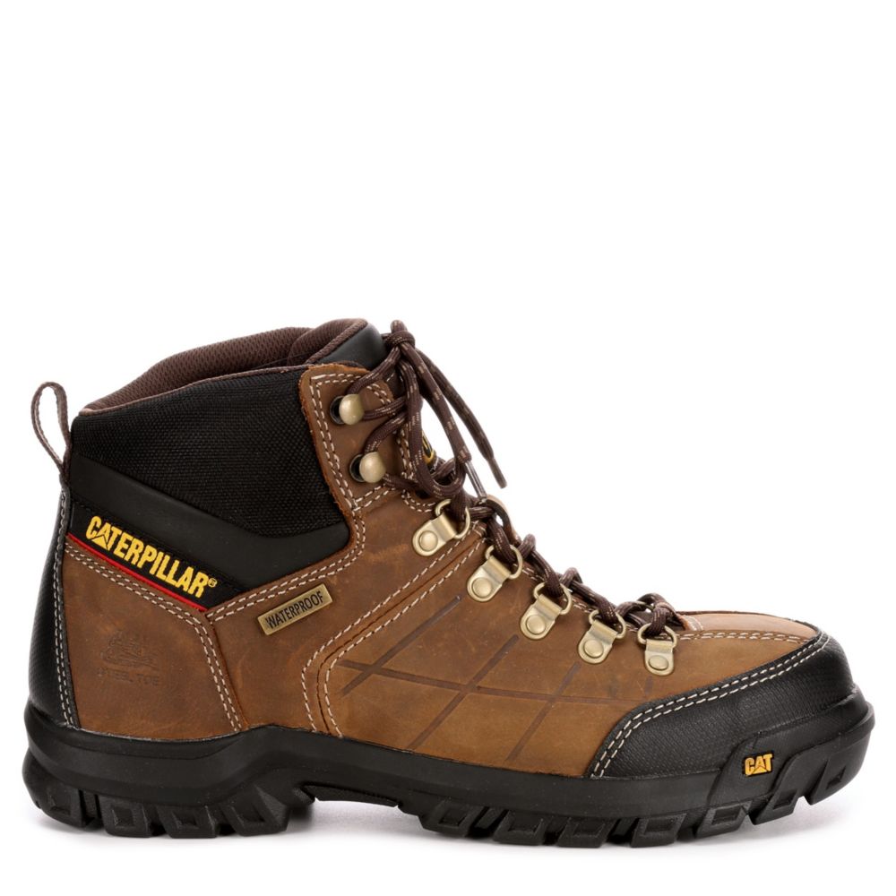 CAT Footwear Men's Threshold Waterproof Steel Toe Work Boots