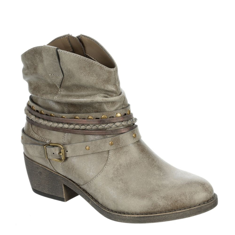 Taupe Xappeal Womens Shania Western Boot | Boots | Rack Room Shoes