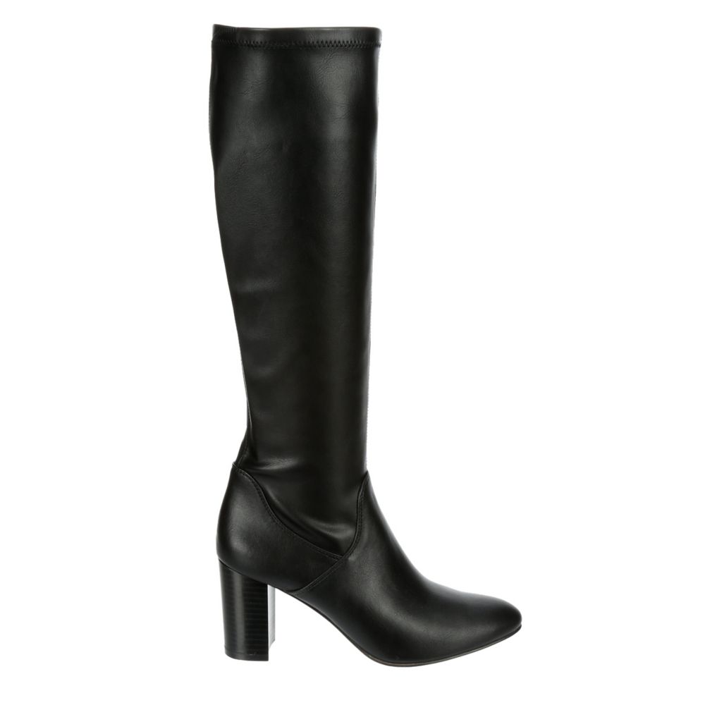 Black Michael By Michael Shannon Womens Shiann Tall Dress Boot | Boots ...