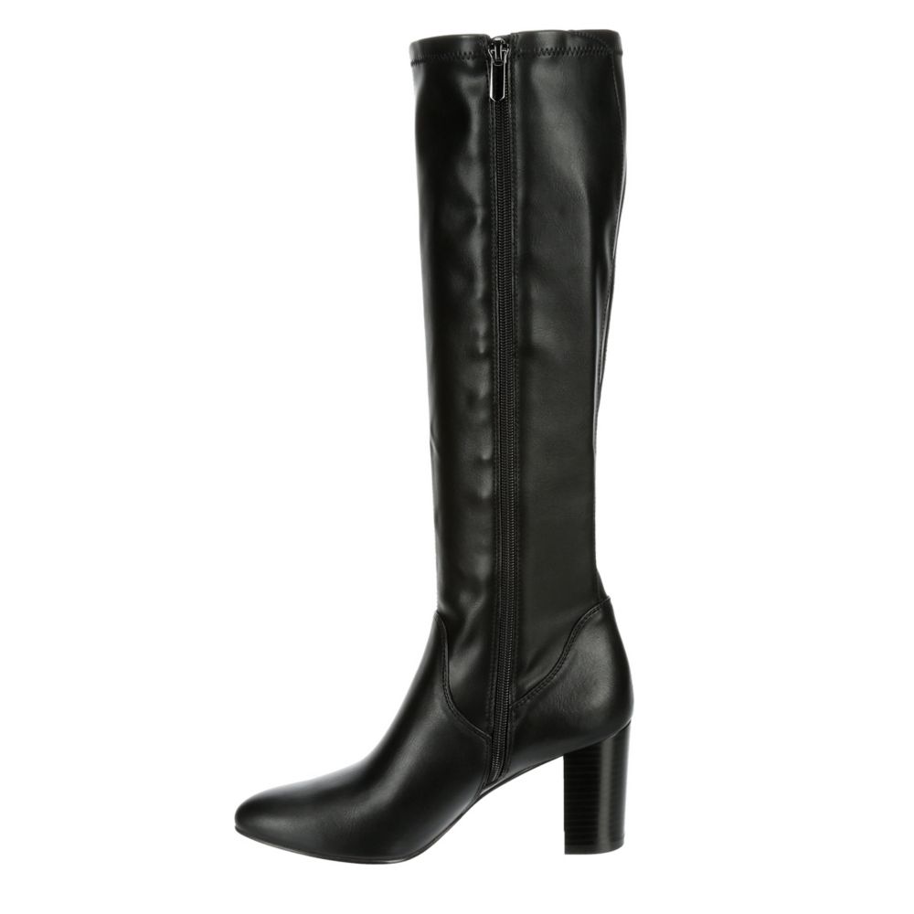 Black Michael By Michael Shannon Womens Shiann Tall Dress Boot | Boots ...