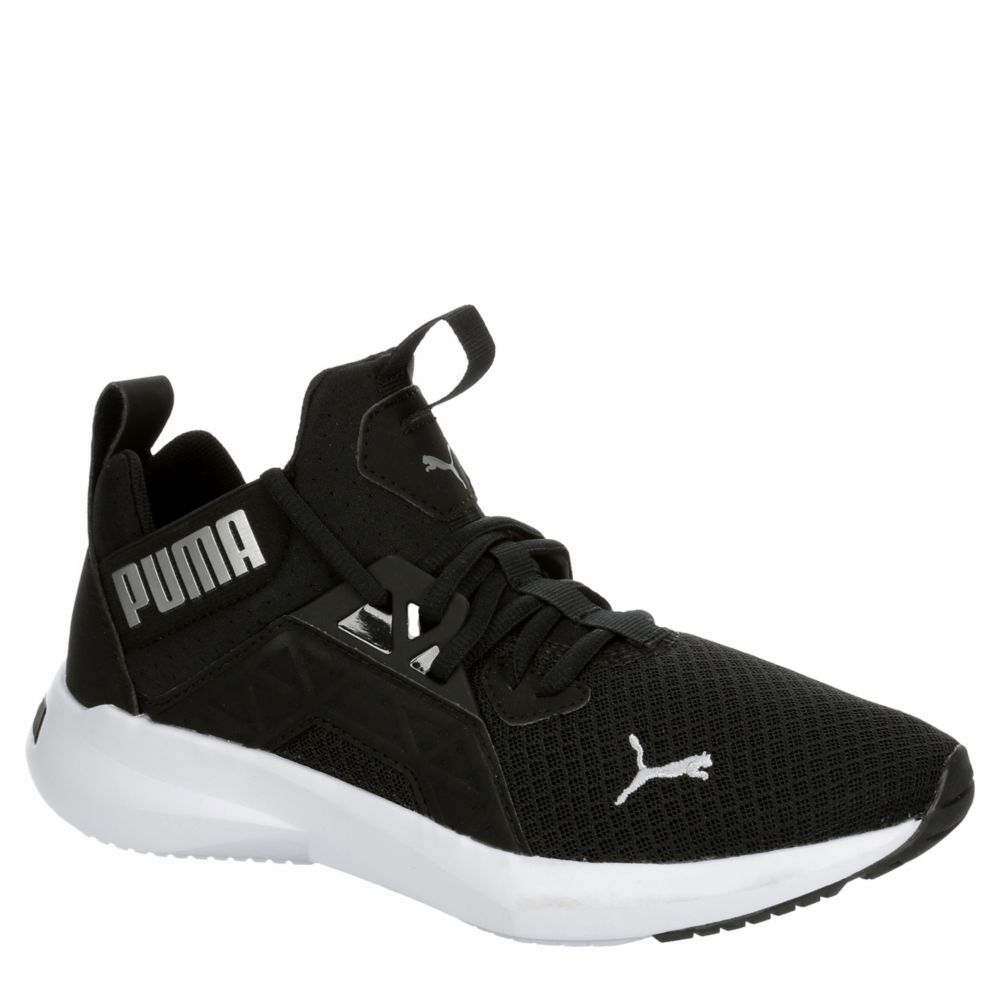 puma sneakers womens black and white