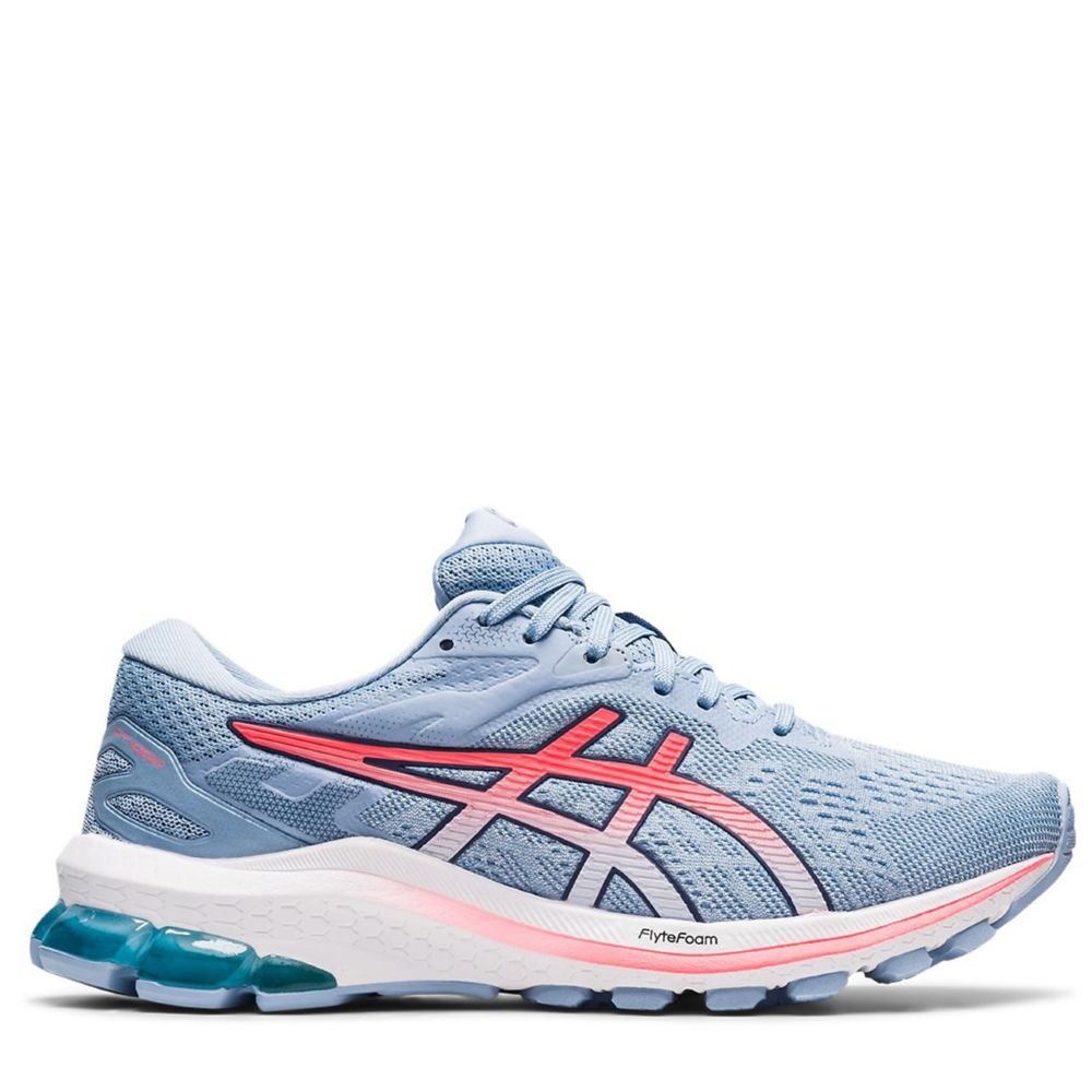 asics women's sneakers blue