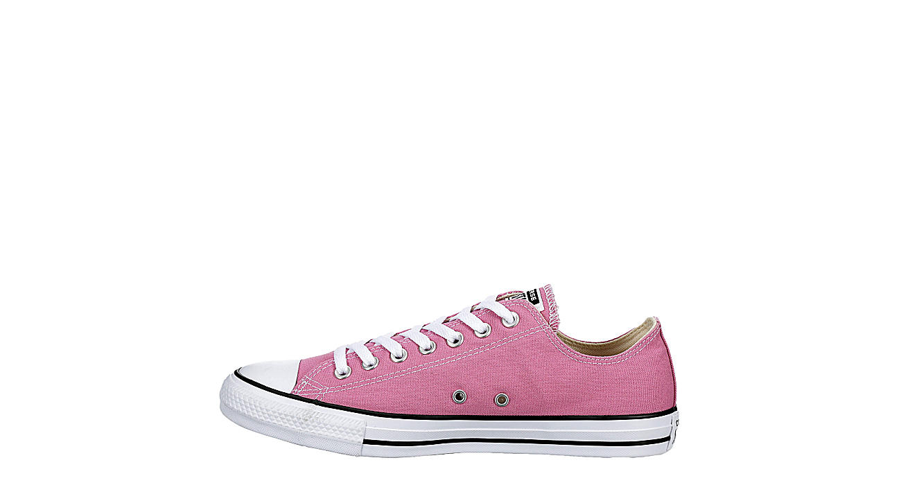 Converse Womens Chuck Taylor All Star Low Top Sneaker - Bright Pink اعتراض نجم