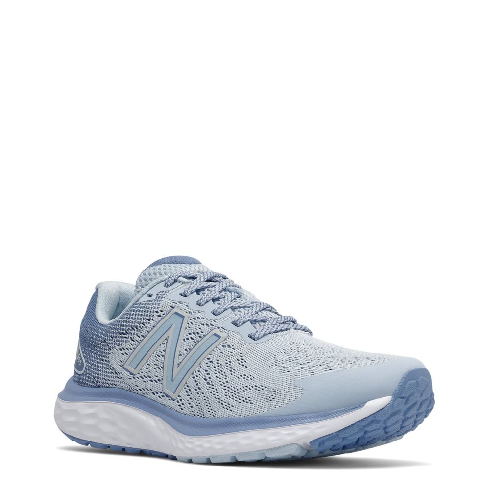 light blue women's running shoes