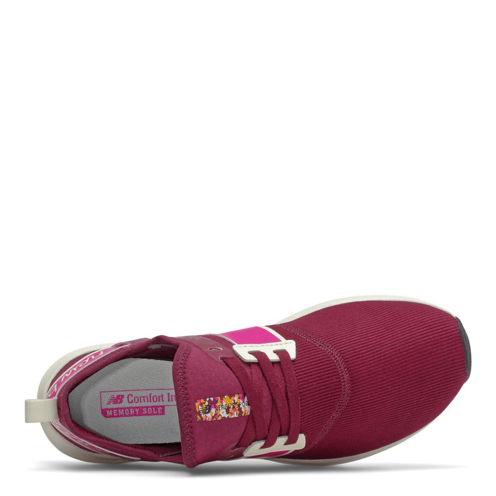 new balance burgundy sneakers