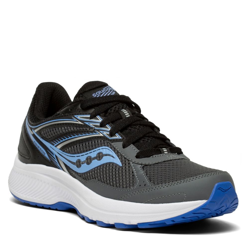 saucony black womens running shoes