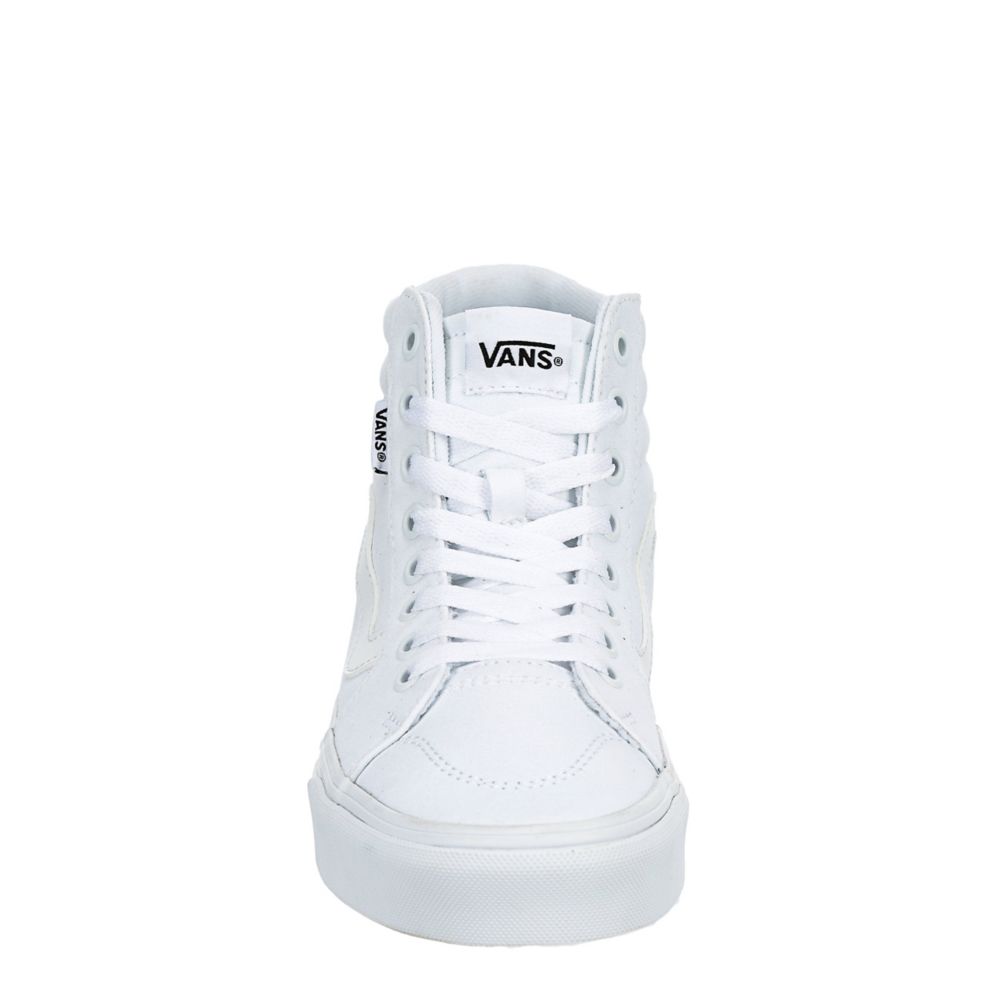 black and white vans high tops womens