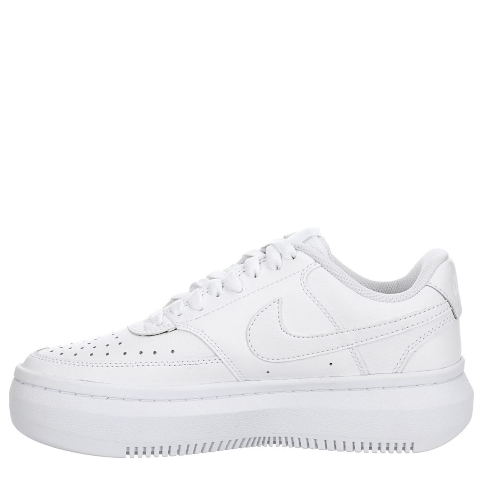 Nike Womens Court Vision Alta Sneaker - White