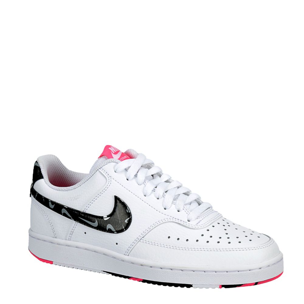 nike court vision low white pink