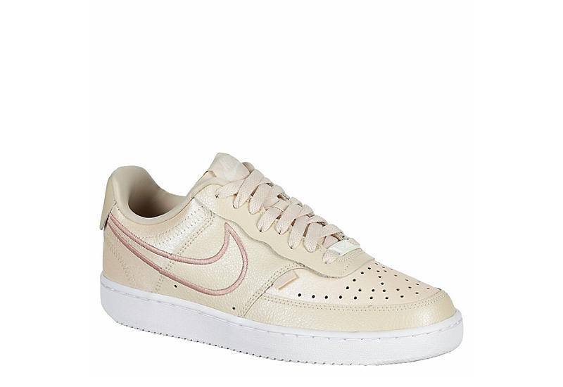 OFF WHITE NIKE Womens Court Vision Low Sneaker