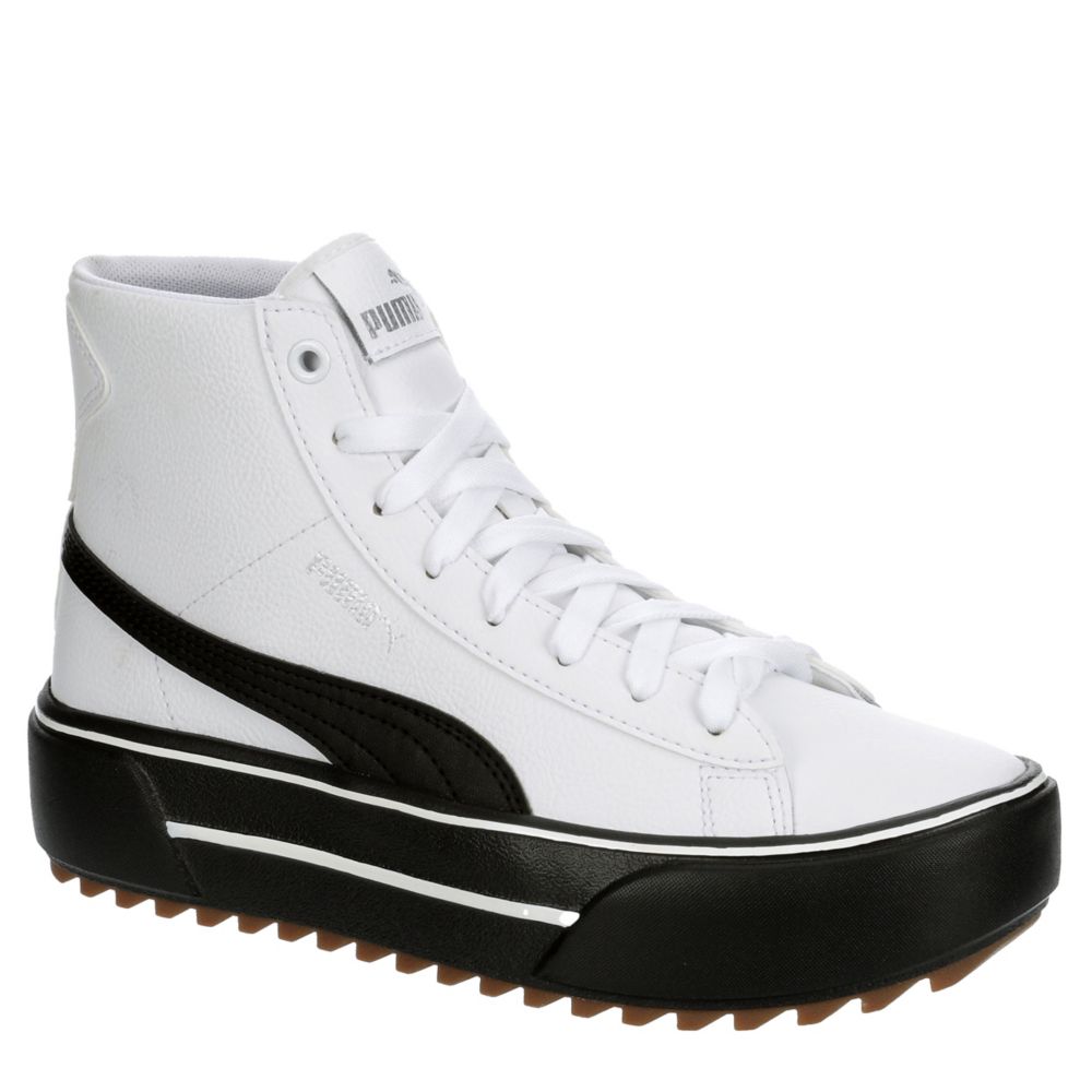 high top puma women's shoes