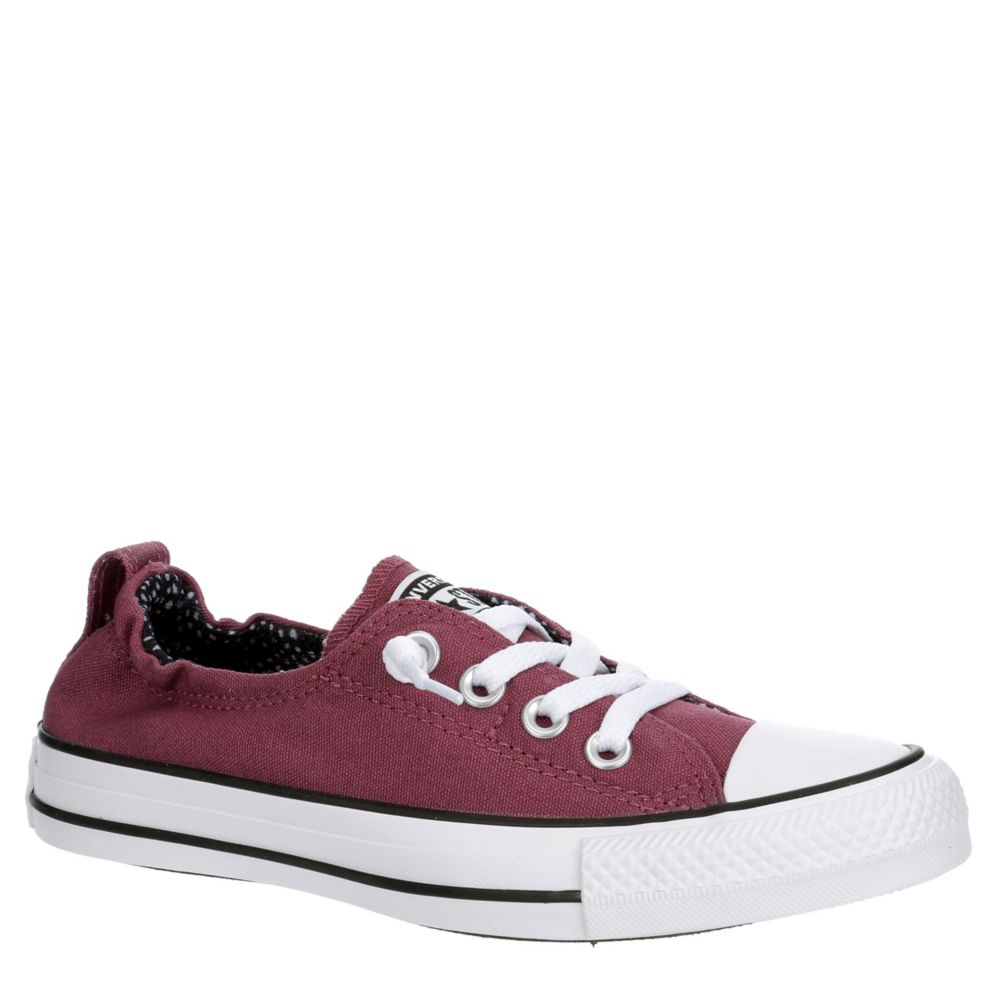 burgundy womens converse shoes