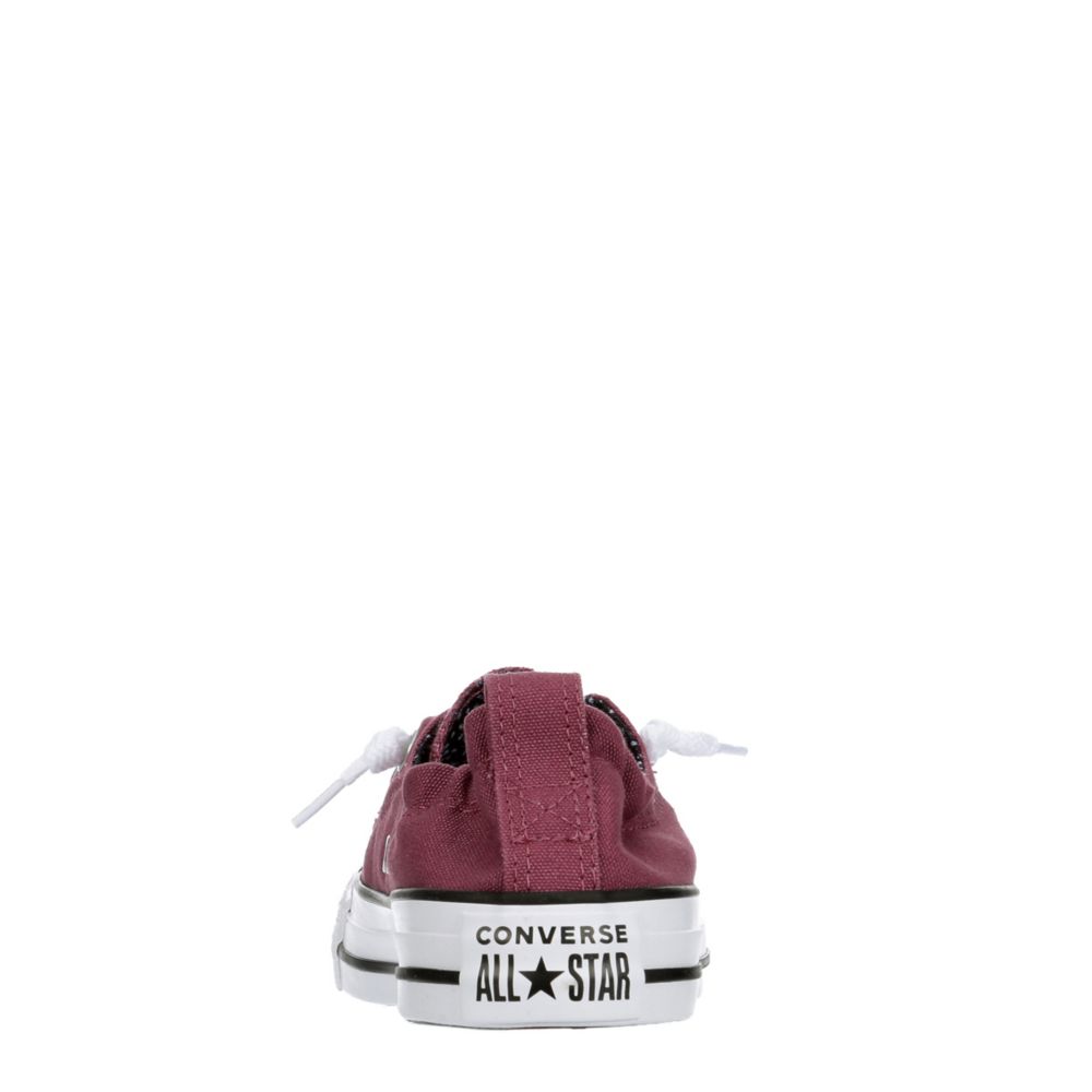 burgundy womens converse shoes