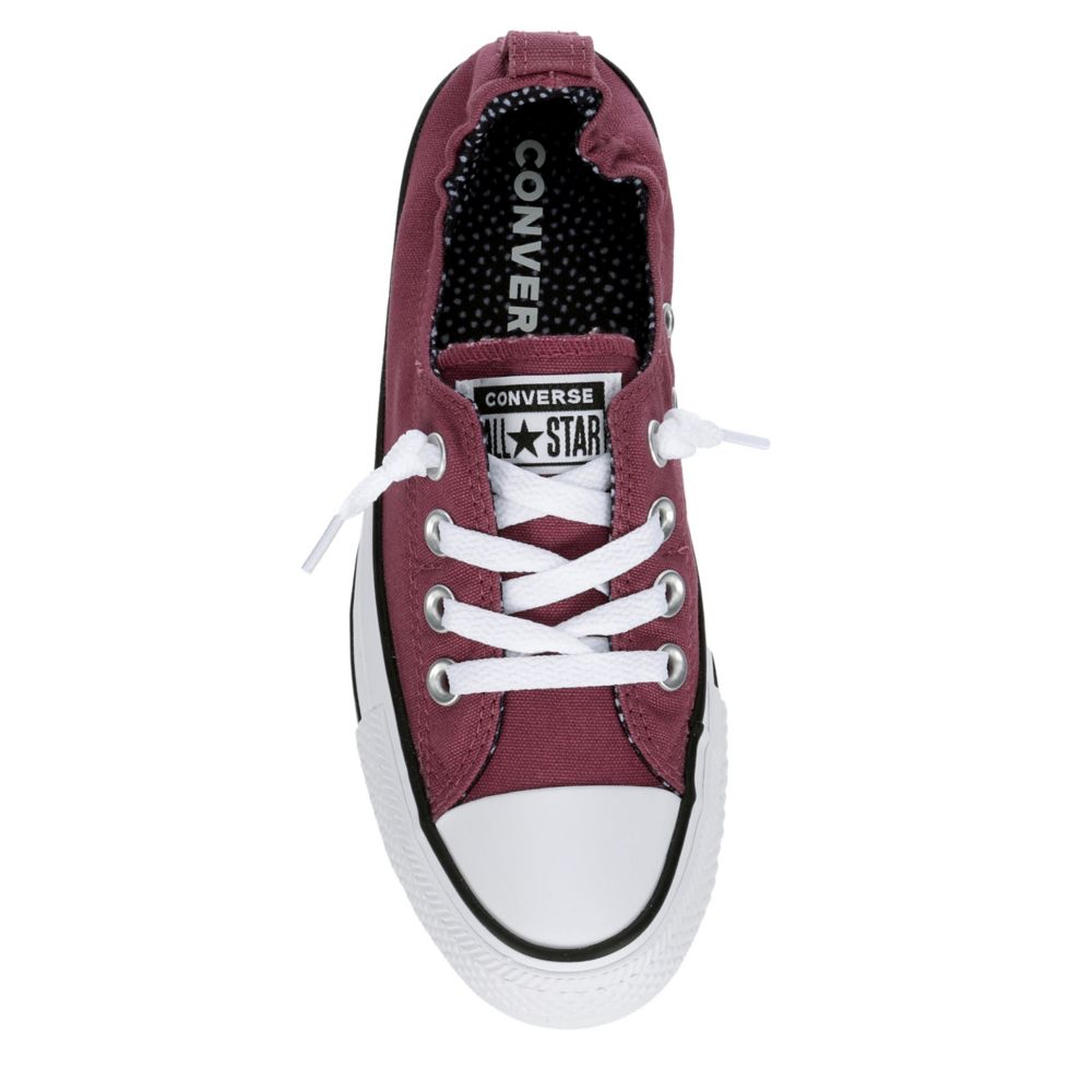 burgundy womens converse shoes