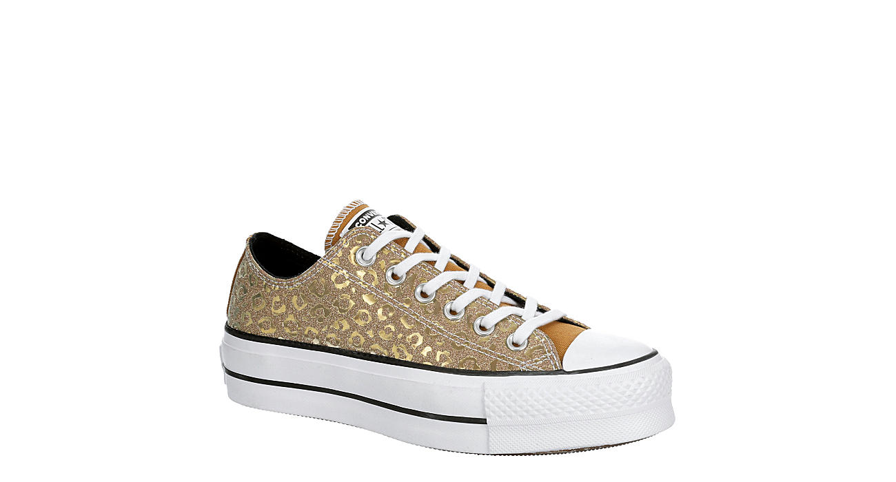 Converse Womens Chuck Taylor All Star Ox Platform Sneaker - Gold فيلم ليغو Converse Womens Chuck Taylor All Star Ox Platform Sneaker - Gold فيلم ليغو