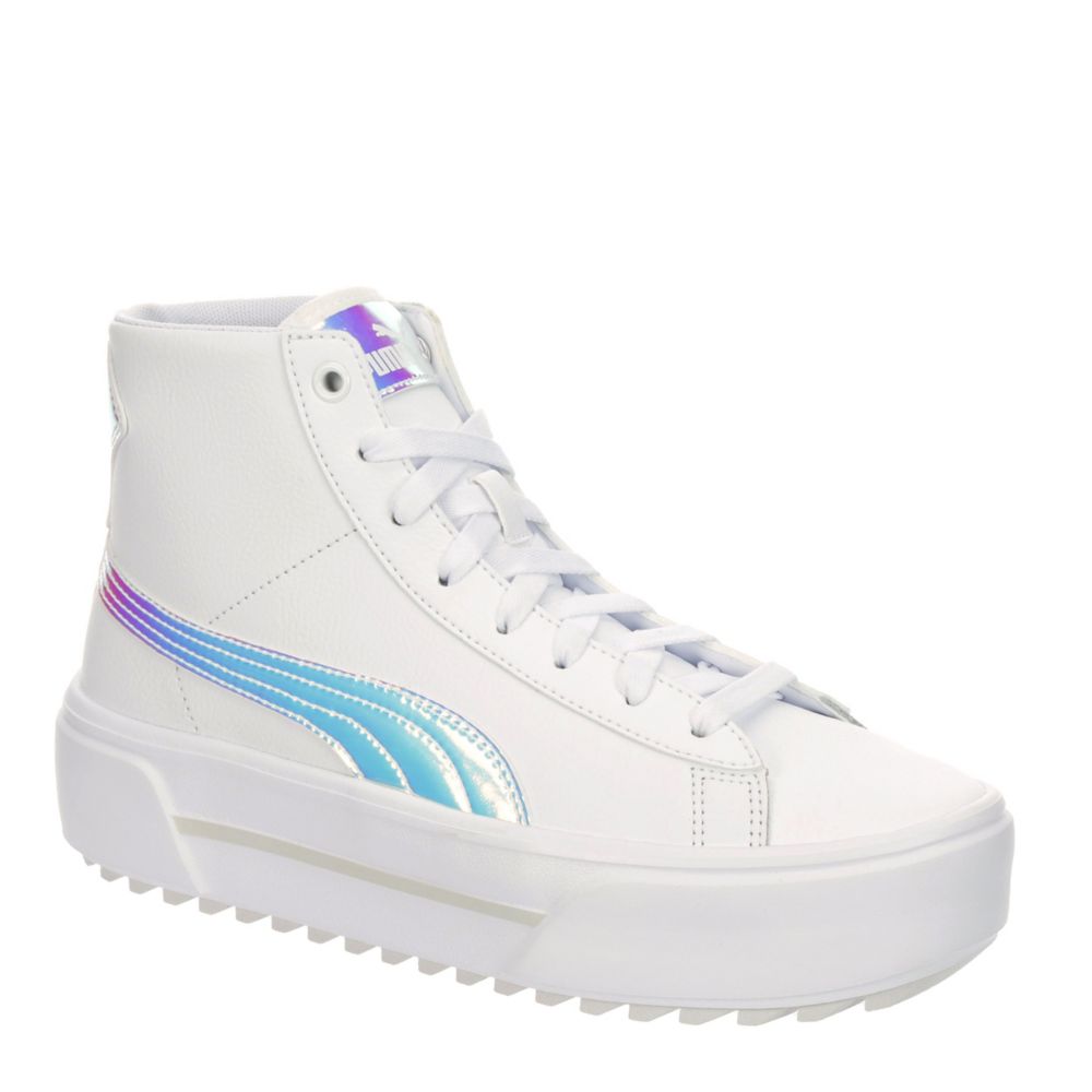 puma womens kaia platform sneaker white