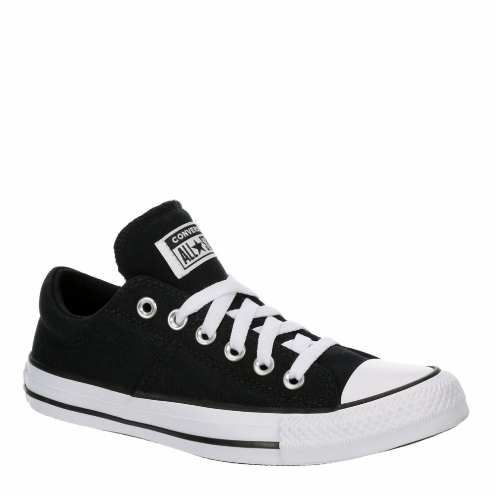 Rafflesia Arnoldi wafer Mispend Black Converse Womens Chuck Taylor All Star Madison Sneaker | Black & White  | Rack Room Shoes