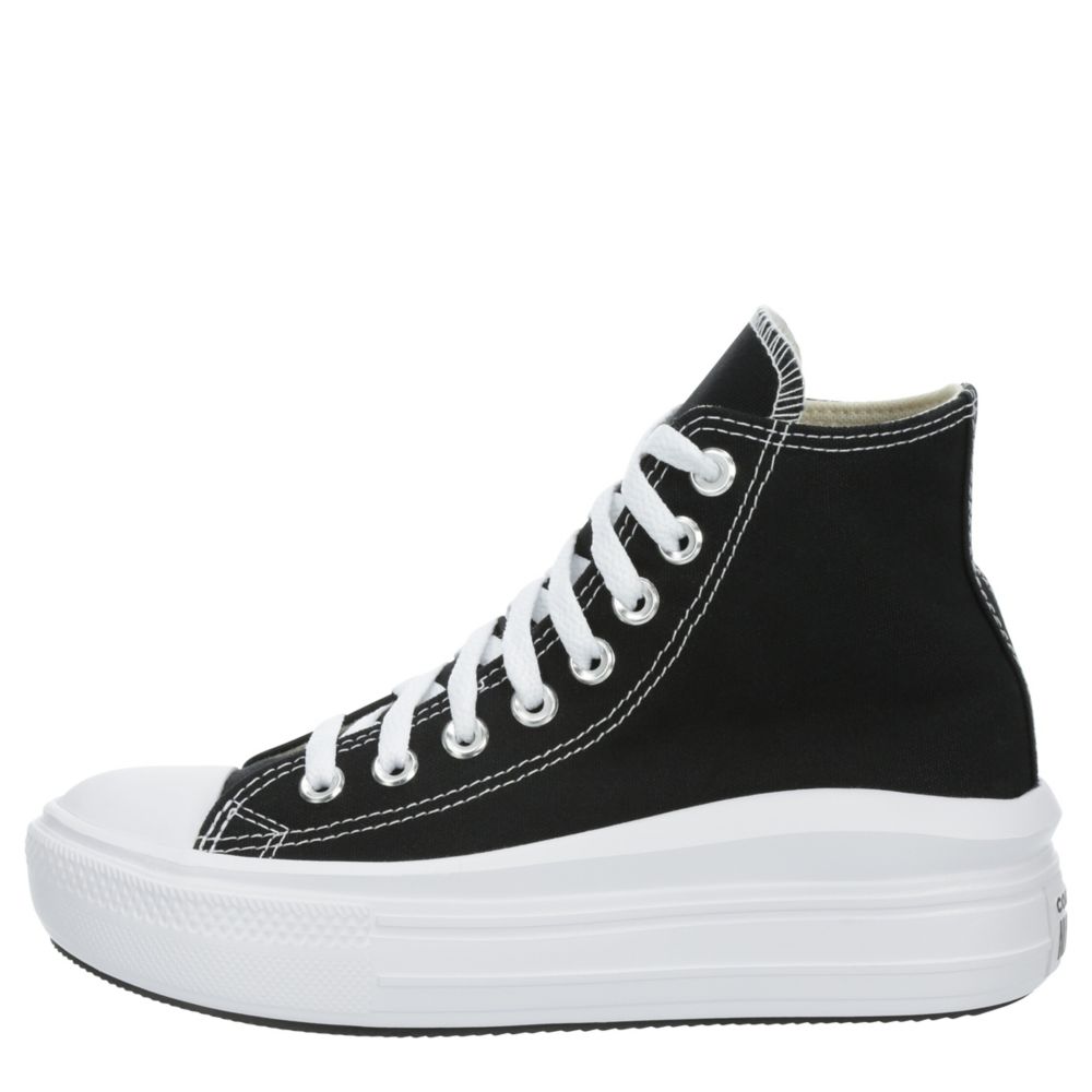 thick sole black converse