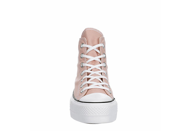 Converse Womens Chuck Taylor All Star High Top Platform Sneaker - Pink ملايات سرير