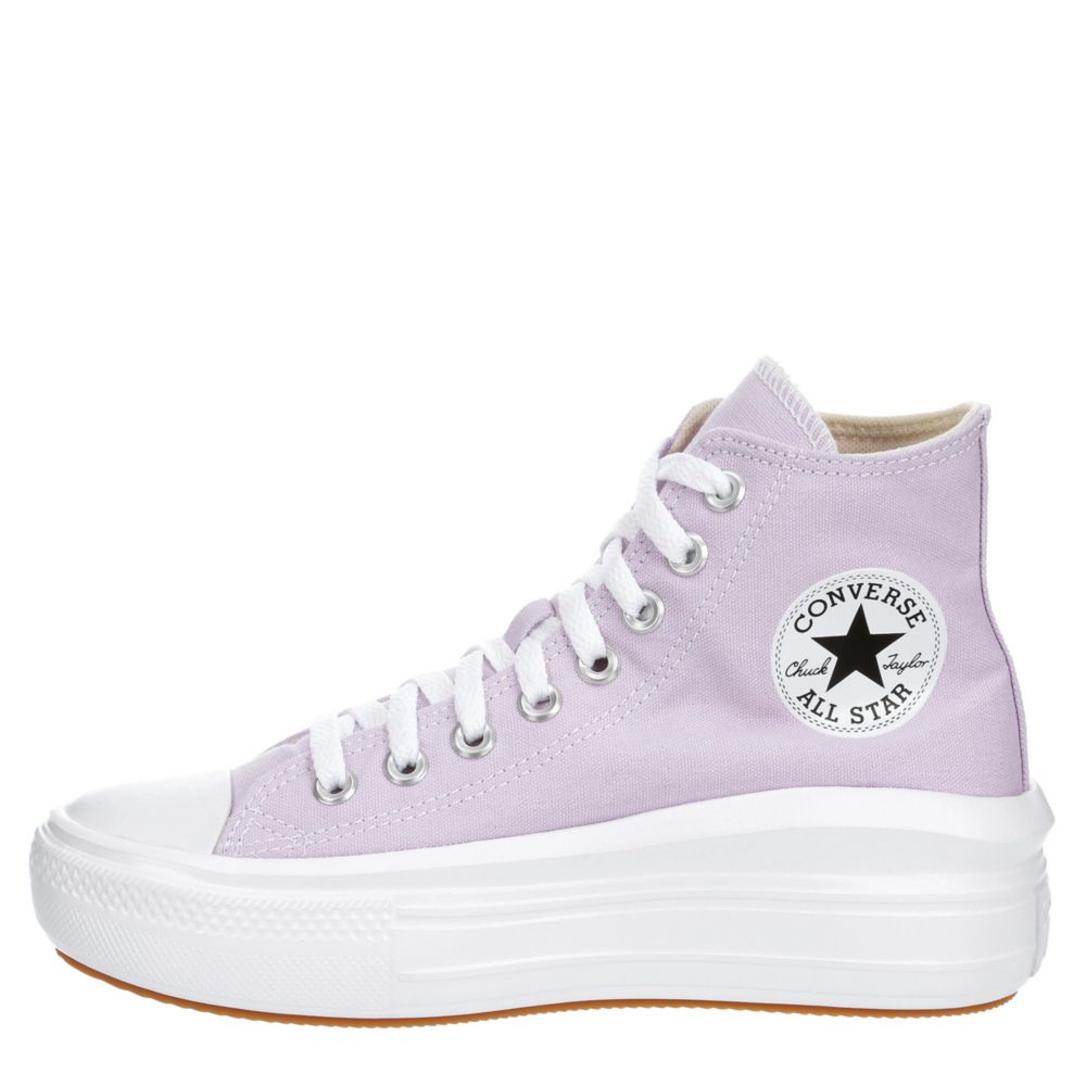 lilac high top converse